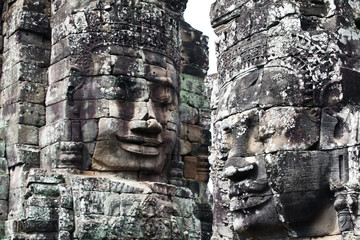 Naklejki  angkor thom, kambodża