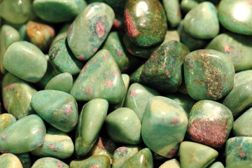ruby mineral texture