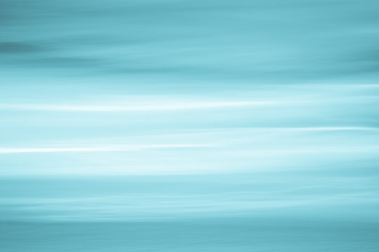 Defocused sky and ocian  with blurred panning motion