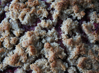 Pie crust closeup