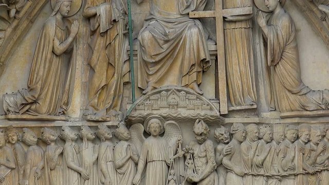 Notre Dame Cathedral de Paris. France.