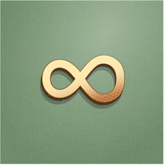 Ikona vintage z szumem i cieniem © vempireart