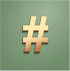 Ikona vintage z szumem i cieniem © vempireart