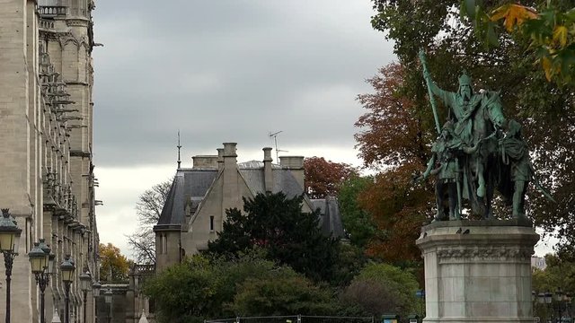 Notre Dame Cathedral de Paris. France.