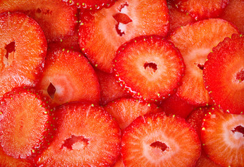 Strawberry slices