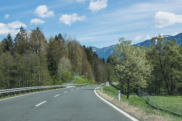 Landschaft mit einer Straße