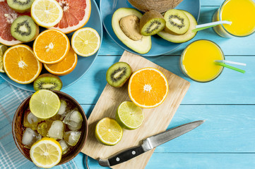 citrus fruit spirits