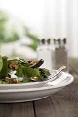 plate of vegetable salad