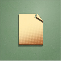 Ikona vintage z szumem i cieniem © vempireart