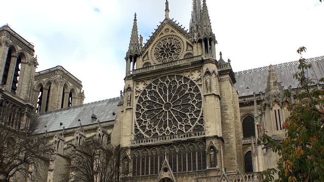 Notre Dame Cathedral de Paris. France.