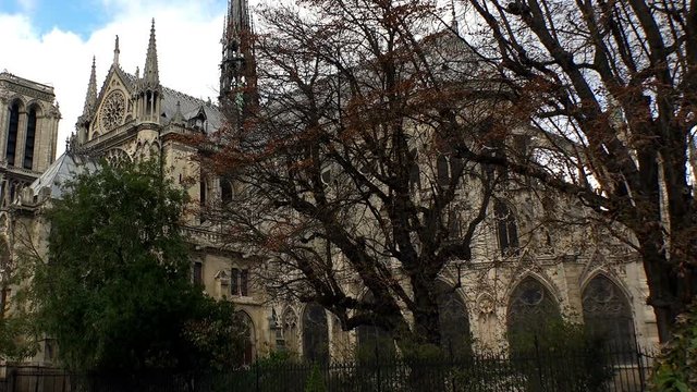 Notre Dame Cathedral de Paris. France.