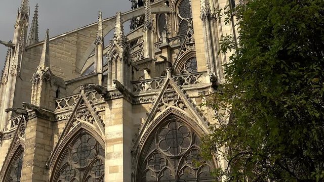 Notre Dame Cathedral de Paris. France.