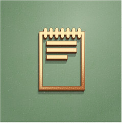 Ikona vintage z szumem i cieniem © vempireart