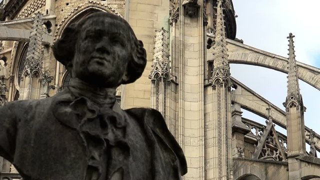 Notre Dame Cathedral de Paris. France.