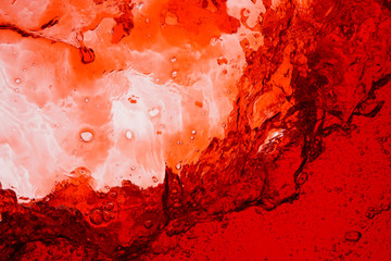 Red wine splash - close up abstract background