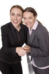 Business woman selfie