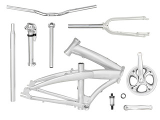 Folding bike parts