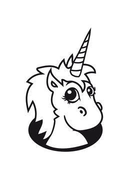 hole unicorn unicorn foal sweet cute sitting comic cartoon pony horse pferdchen kawaii child girl baby