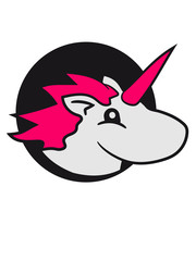 circular hole unicorn pink girls sweet cute little pony horse riding gallop jump