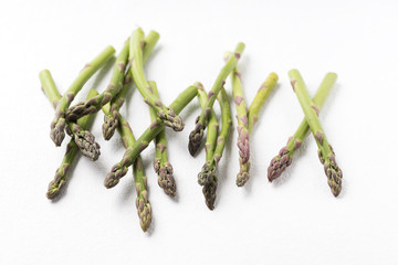 green asparagus spears