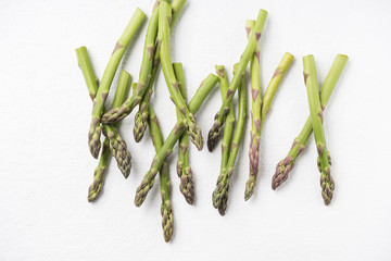 green asparagus spears