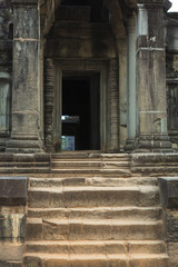 Fototapeta na wymiar Details of Angkor Wat temple, Cambodia. UNESCO Site Cambodia