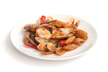 clams with chili