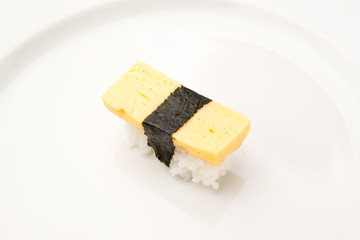 isolated sushi