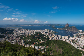 Rio de Janeiro Skyline with Sugarloaf Mountain
