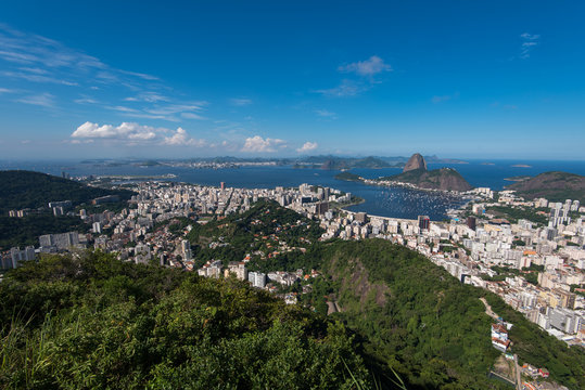 Rio de Janeiro Skyline with Sugarloaf Mountain