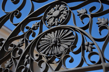 Moldura del pozo de agua