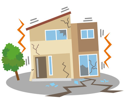 地震　家　住宅