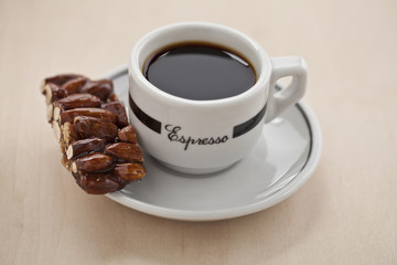 coffee and almond bar