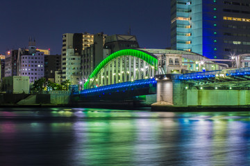 勝鬨橋の夜景