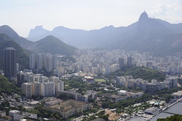 View from the Sugaloaf at Rio de Janeiro.
