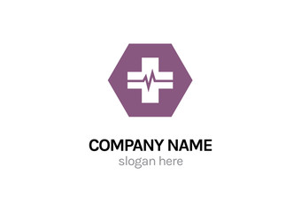 Fototapeta premium Line Plus - Company Logo