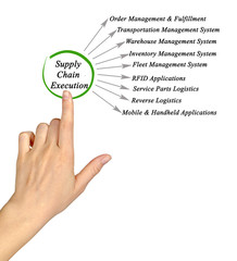 Diagram of Supply Chain Execution
