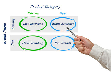 Diagram of marketing