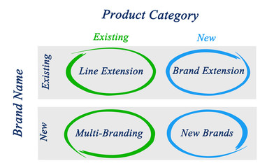 Diagram of marketing