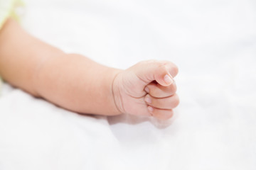 Hand of baby