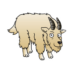 Mountain Goat Mascot