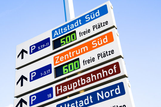 Parkplatzsuche