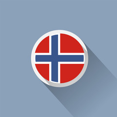 Obraz premium Norway Flag