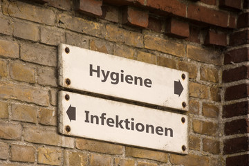 Schild 100 - Hygiene