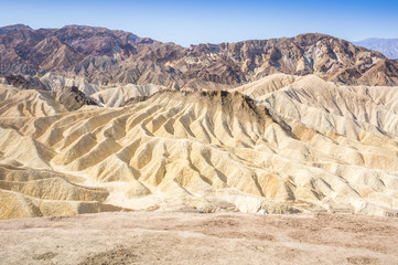 Outstanding Zabriskie Point, Death Valley, California, USA