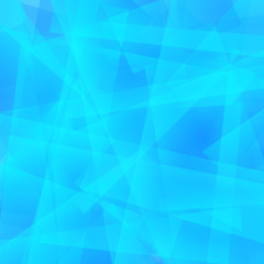 Abstract Blue Polygonal Background.