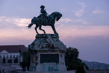 the statue of Prince Eugene 