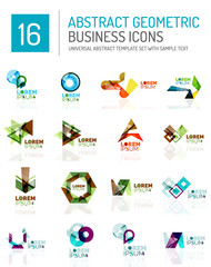 Abstract business icons