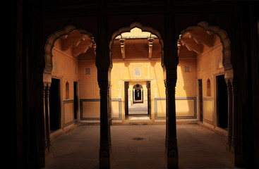 The Jaigarh Fort in Jaipur, Rajasthan, India 