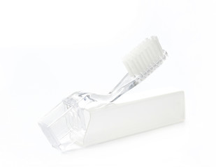 toothbrush ideal for dental care while travelling